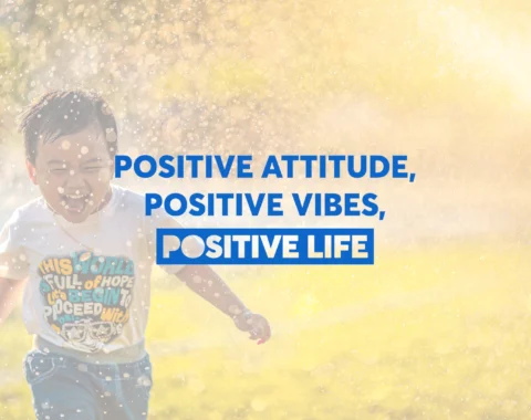 Course 8: Positive attitude, positive vibes = positive life 